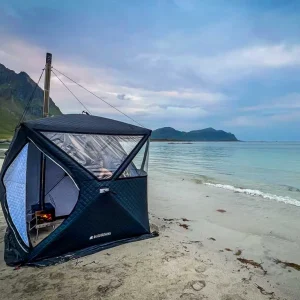 Komplett Bastutält M med bastukamin